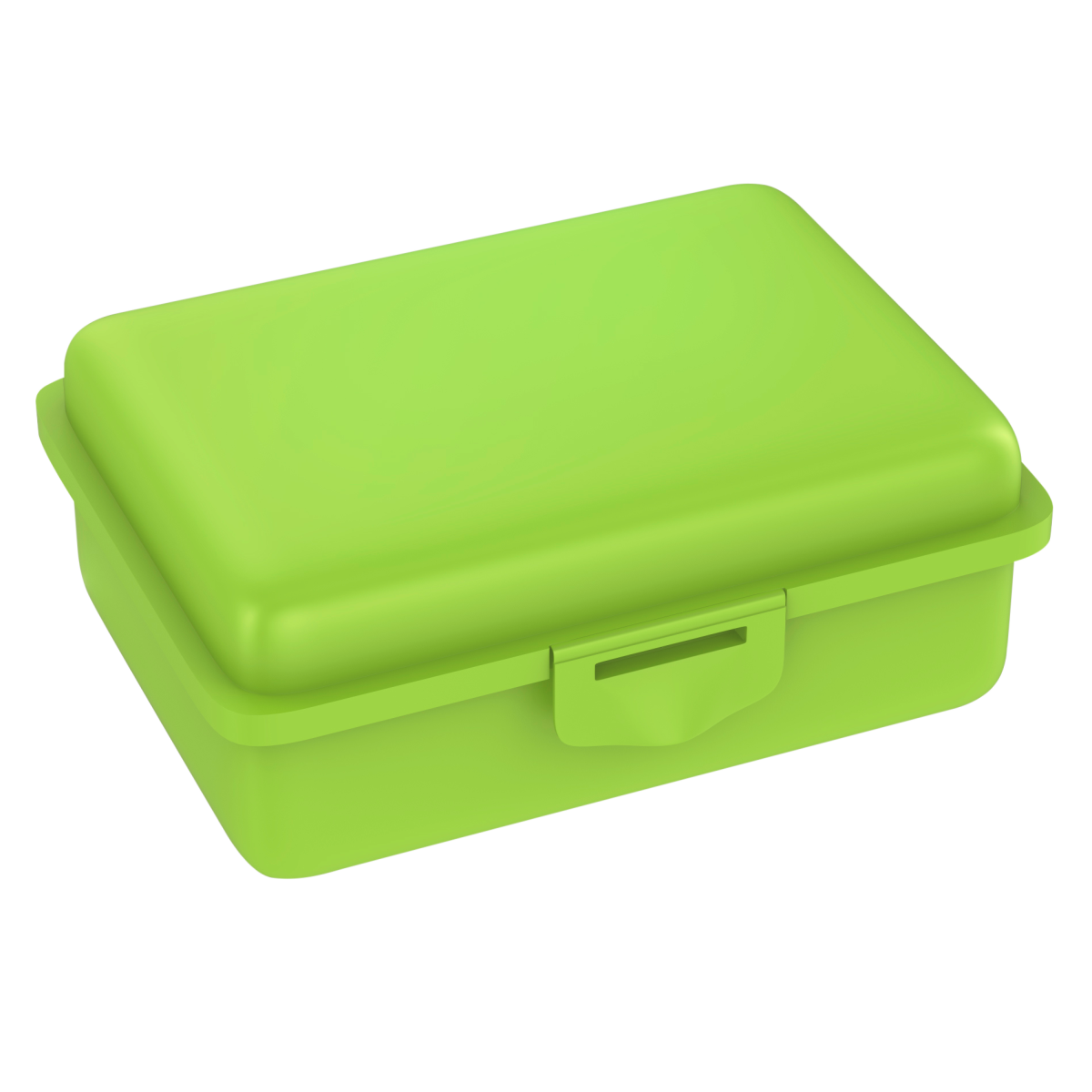 Brotdose Uno Farbe: Lime Obst- und Gemüsefach: ohne Fach Druck: ohne Druck